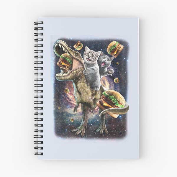 Item preview, Cat Riding A Dinosaur Humorous  designed and sold by LboutiqueUS.