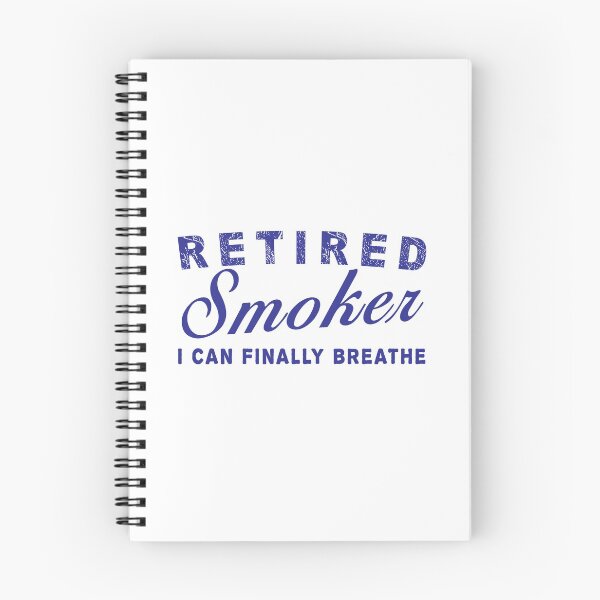 Item preview, Retired Smoker I can Finally Breathe | anti smoking phrase designed and sold by cartyourchoice.