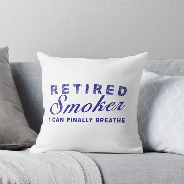 Item preview, Retired Smoker I can Finally Breathe | anti smoking phrase designed and sold by cartyourchoice.