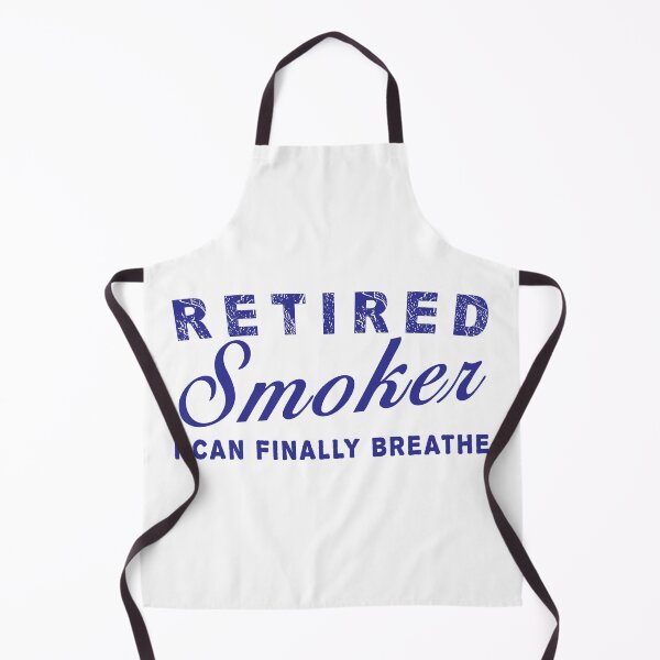 Item preview, Retired Smoker I can Finally Breathe | anti smoking phrase designed and sold by cartyourchoice.