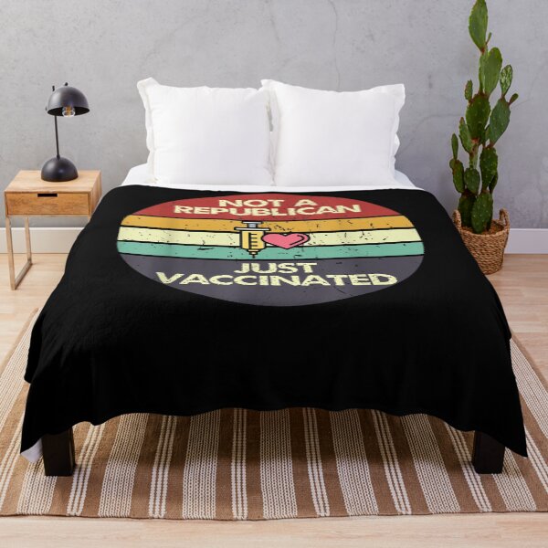 Item preview, Not A Republican Just Vaccinated  designed and sold by tashiav.