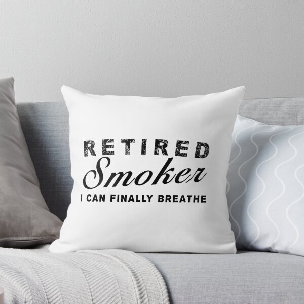 Item preview, Retired Smoker I can Finally Breathe | anti smoking designed and sold by cartyourchoice.