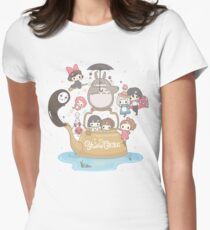 studio ghibli Women's Fitted T-Shirt
