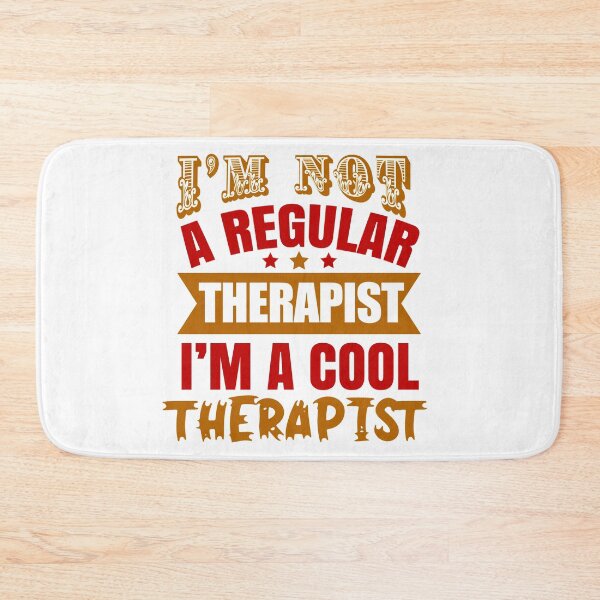 Item preview, I'm Not A Regular Therapist, I'm A Cool Therapist (Light) designed and sold by the-krisney-way.