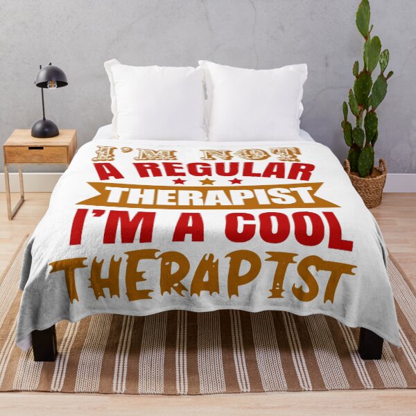 Item preview, I'm Not A Regular Therapist, I'm A Cool Therapist (Light) designed and sold by the-krisney-way.