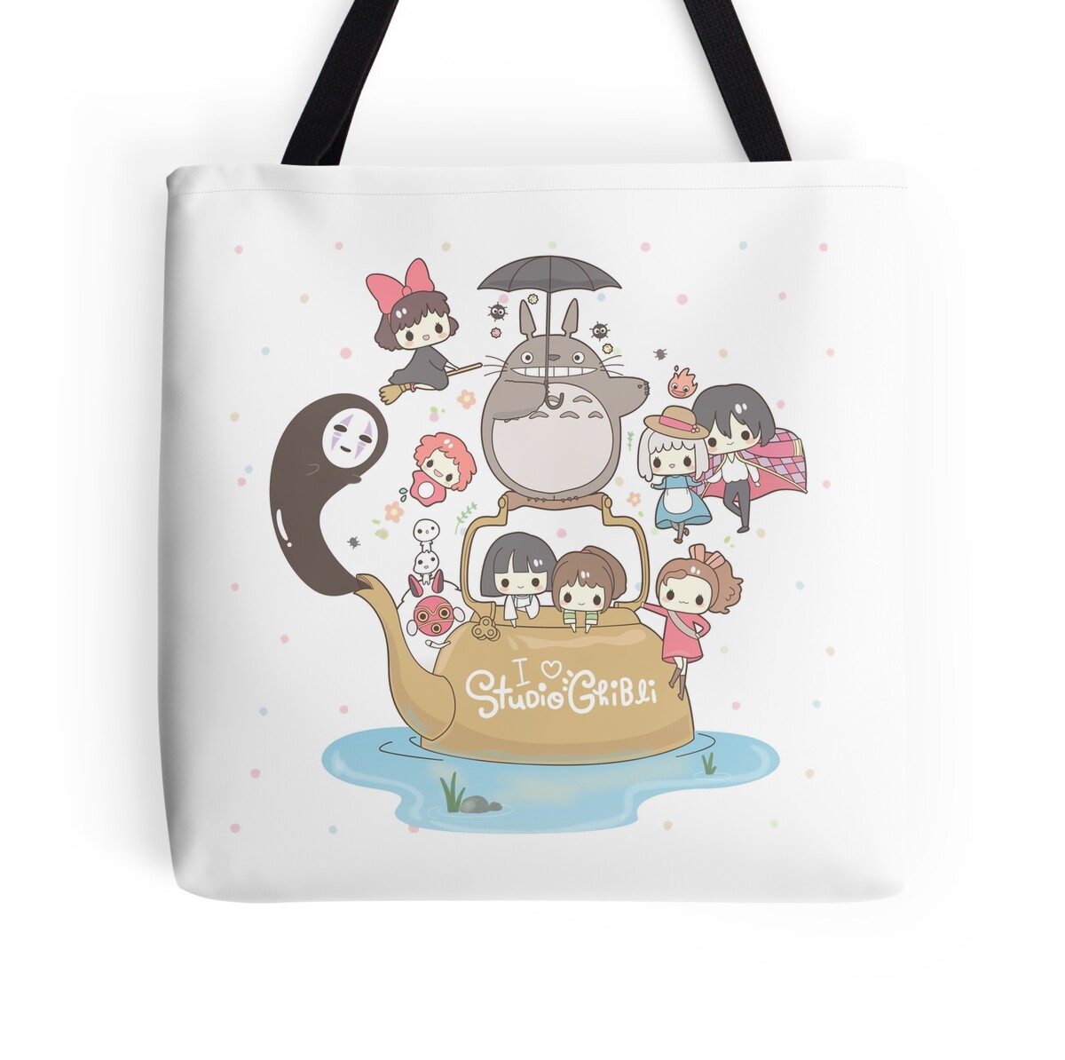 "studio ghibli" Tote Bags by mikekulima Redbubble