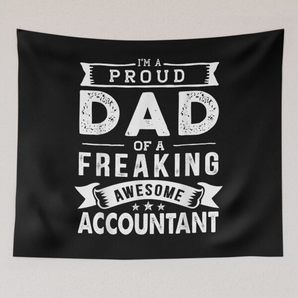 Item preview, I'm A Proud Dad Of Accountant Funny Father's Day  designed and sold by tashiav.