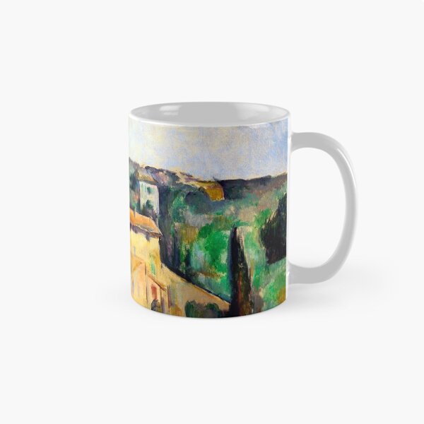 Artikelvorschau, 1895 - Paul Cezanne - Felder bei Bellevue entworfen und verkauft von paulrommer.