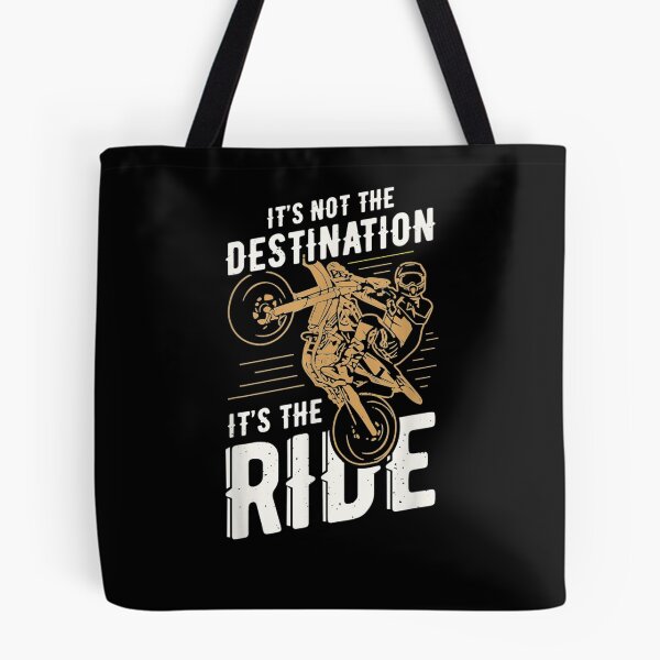 Item preview, It Is Not Destination It Is The Ride A001 Bike Gift  designed and sold by tashiav.
