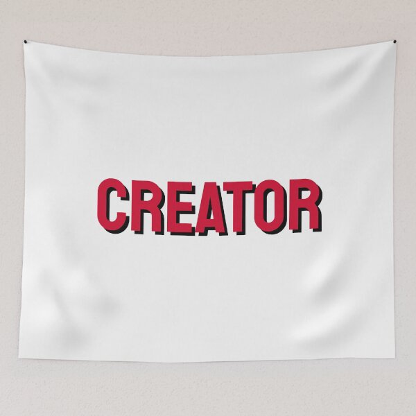 Item preview, Creator - red text designed and sold by Inspirationmotivation.