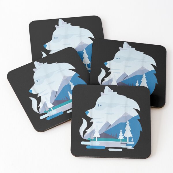 Item preview, Wolf Nature Cool Design Mountain Forest Environmental Wolves  designed and sold by tashiav.