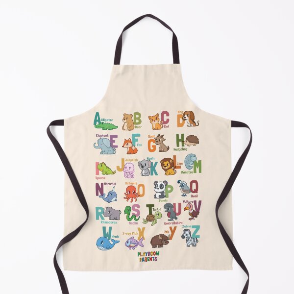Item preview, Cute Animals Alphabet Poster designed and sold by PlayroomParents.