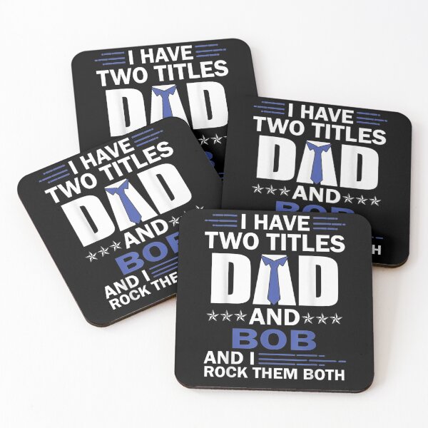 Item preview, Mens I Have Two Titles Dad And Bob Tie Father's Day Gift  designed and sold by tashiav.