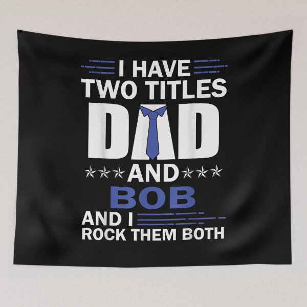 Item preview, Mens I Have Two Titles Dad And Bob Tie Father's Day Gift  designed and sold by tashiav.