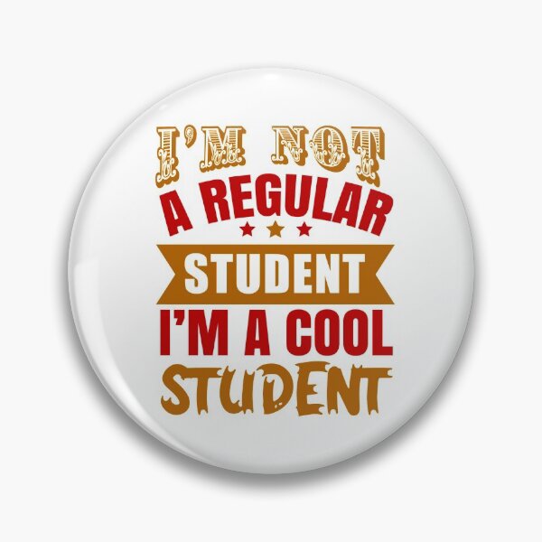 Item preview, I'm Not A Regular Student, I'm A Cool Student (Light) designed and sold by the-krisney-way.