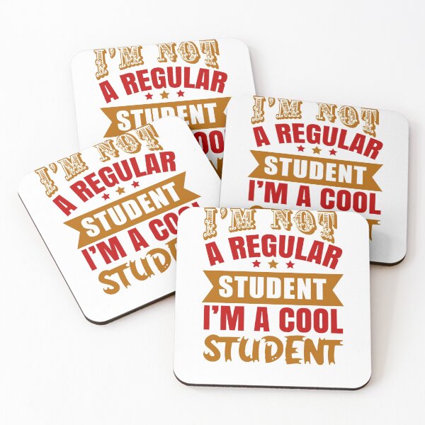 Item preview, I'm Not A Regular Student, I'm A Cool Student (Light) designed and sold by the-krisney-way.