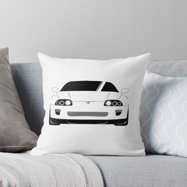 Item preview, JDM Sports Car Supra cartoon design cute JDM car art designed and sold by anjanaartz.