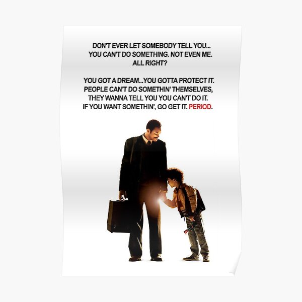 Pursuit Of Happiness Movie Gifts  Merchandise for Sale  Redbubble