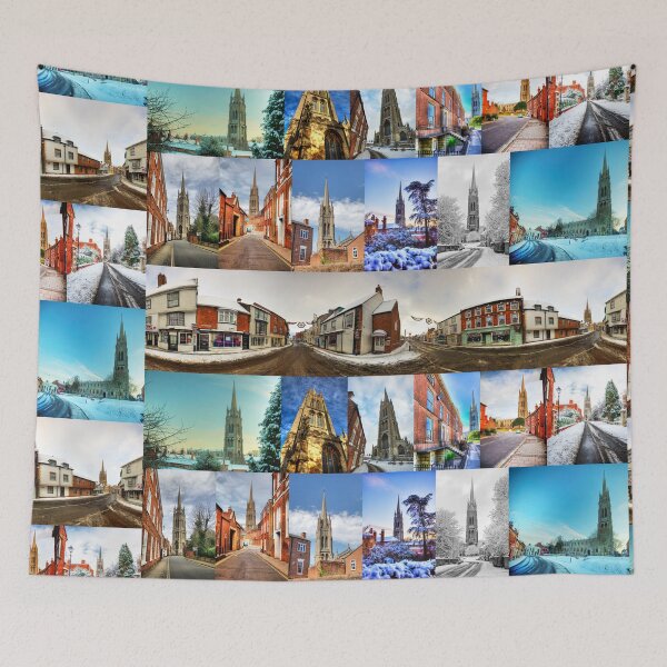 Item preview, St James Church Louth Lincolnshire Collage designed and sold by Paul Thompson Photography.