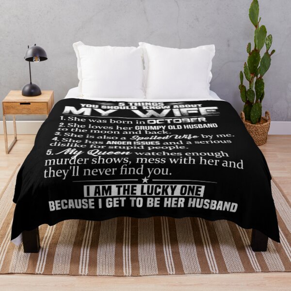 Item preview, 5 Things You Should Know About My Wife Was Born In October  designed and sold by tashiav.