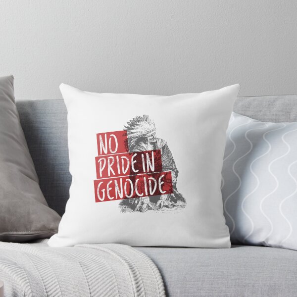 Item preview, No Pride In Genocide - Indigenous Lives Matter - Cancel Canada Day designed and sold by crazycollective.