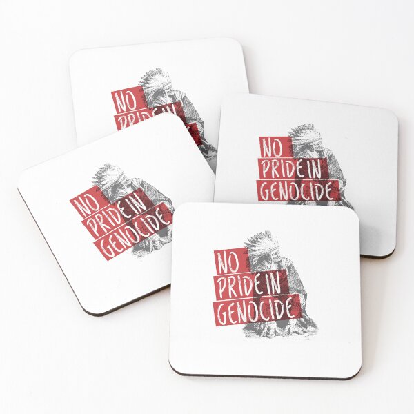 Item preview, No Pride In Genocide - Indigenous Lives Matter - Cancel Canada Day designed and sold by crazycollective.