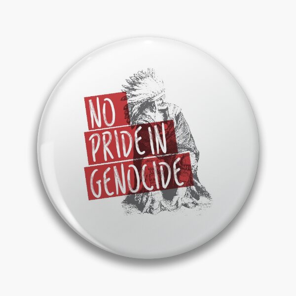 Item preview, No Pride In Genocide - Indigenous Lives Matter - Cancel Canada Day designed and sold by crazycollective.