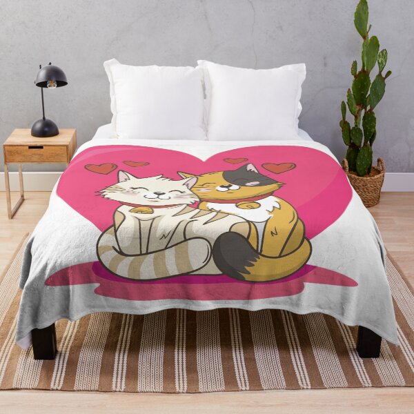 Item preview, Cute Cat Pate, Valentine Cat Couple designed and sold by SLGreenArrow.