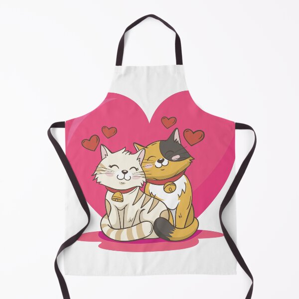 Item preview, Cute Cat Pate, Valentine Cat Couple designed and sold by SLGreenArrow.