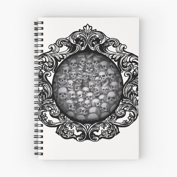 Item preview, Skull spiral designed and sold by Karen Bittkau.