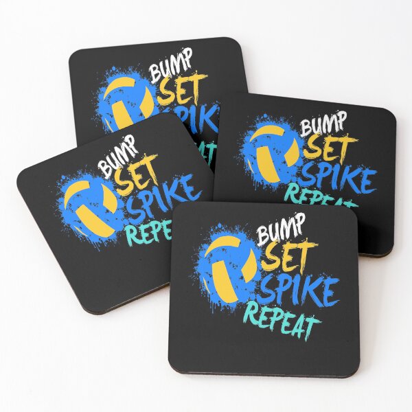Item preview, Bump Set Spike Repeat Beach Volleyball designed and sold by MooonTees.