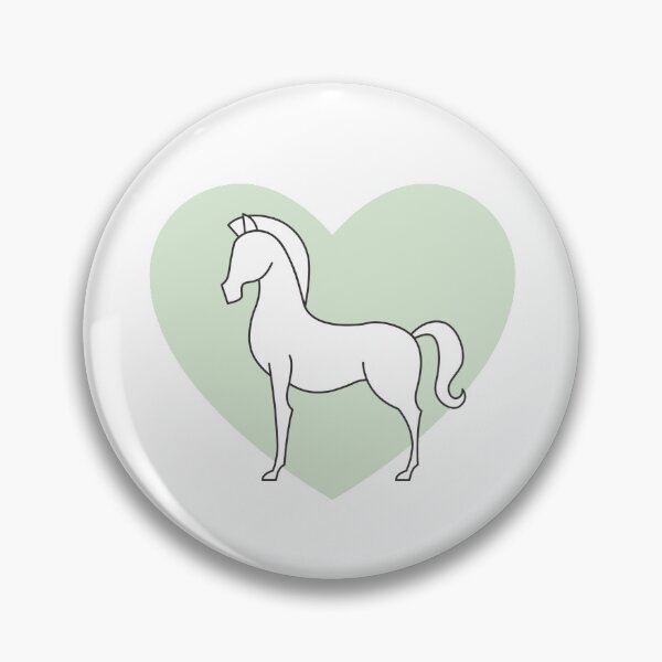 Item preview, Heart Horse Blue designed and sold by Iojofruits.