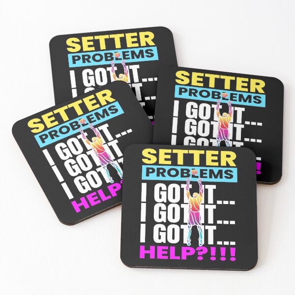 Item preview, Setter Problems Volleyball Beach designed and sold by MooonTees.