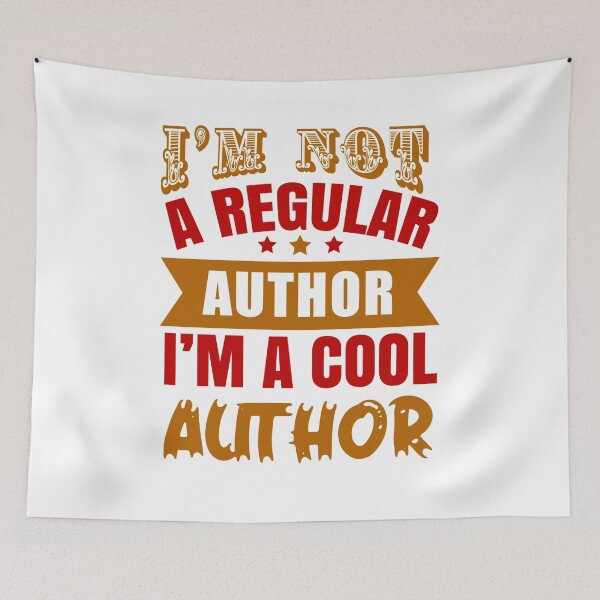 Item preview, I'm Not A Regular Author, I'm A Cool Author (Light) designed and sold by the-krisney-way.