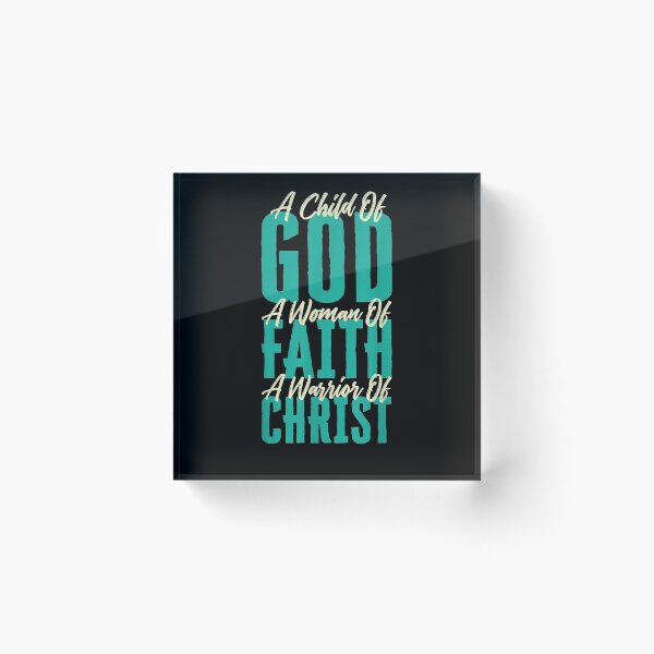 Item preview, A Child Of God A Woman Of Faith A Warrior Of Christ Jesus  designed and sold by tashiav.