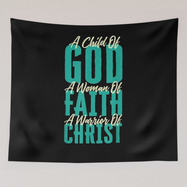 Item preview, A Child Of God A Woman Of Faith A Warrior Of Christ Jesus  designed and sold by tashiav.