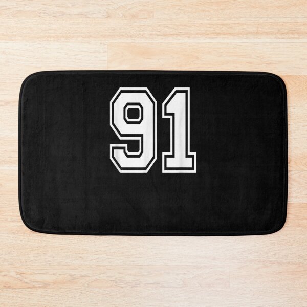 Item preview, Number 91 Numbered Uniform Sports Jersey Team 91st Birthday  designed and sold by tashiav.