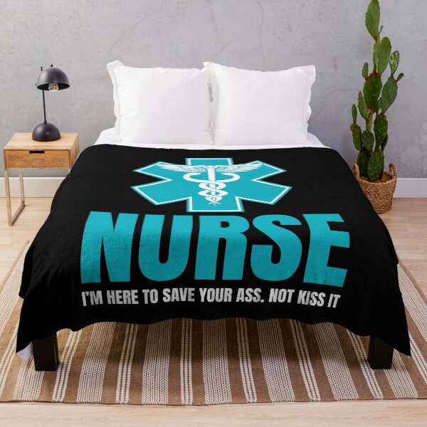 Item preview, Nurse Save Your Ass Nurse designed and sold by MooonTees.