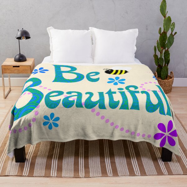 Item preview, Bee Beautiful Artistic Typography designed and sold by Alondra.