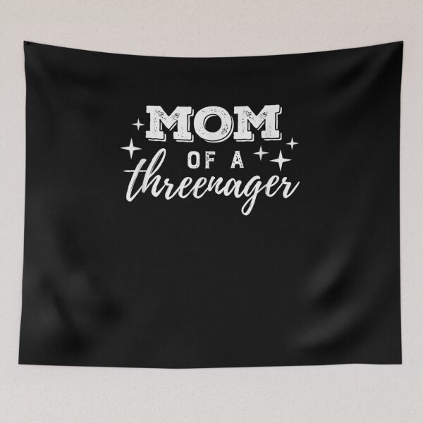 Item preview, Funny Mom Of A Threenager Parenting  designed and sold by tashiav.