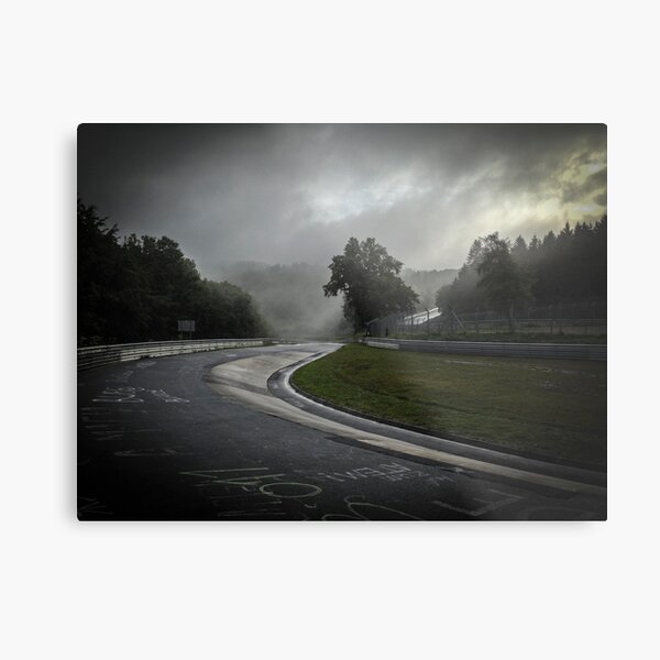 Stormy Karussell Metal Print
