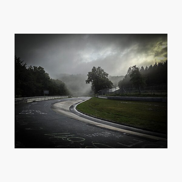 Stormy Karussell Photographic Print