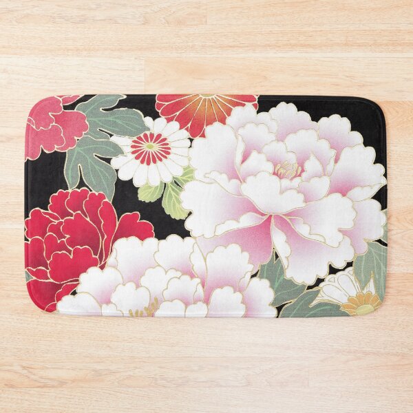 Item preview, Traditional Japanese Flowers Pattern designed and sold by Gymmer-Life.