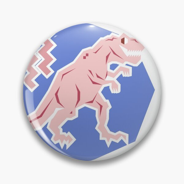 Item preview, 90's Dinosaur Pattern - Rose Quartz and Serenity version designed and sold by chobopop.
