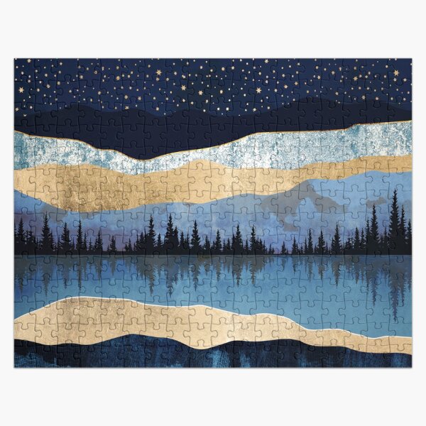 Midnight Lake Jigsaw Puzzle