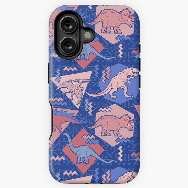 Item preview, 90's Dinosaur Pattern - Rose Quartz and Serenity version designed and sold by chobopop.