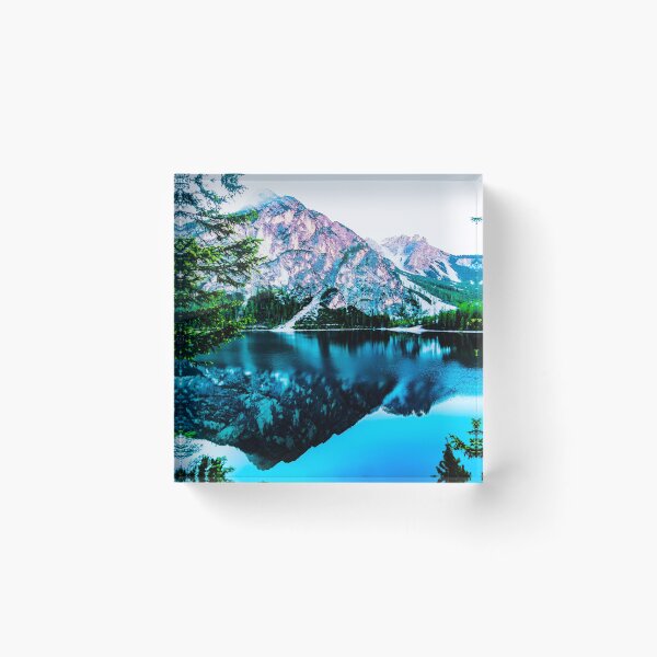 Item preview, River View With Mountain Top and Tearing through Trees designed and sold by cypher33.