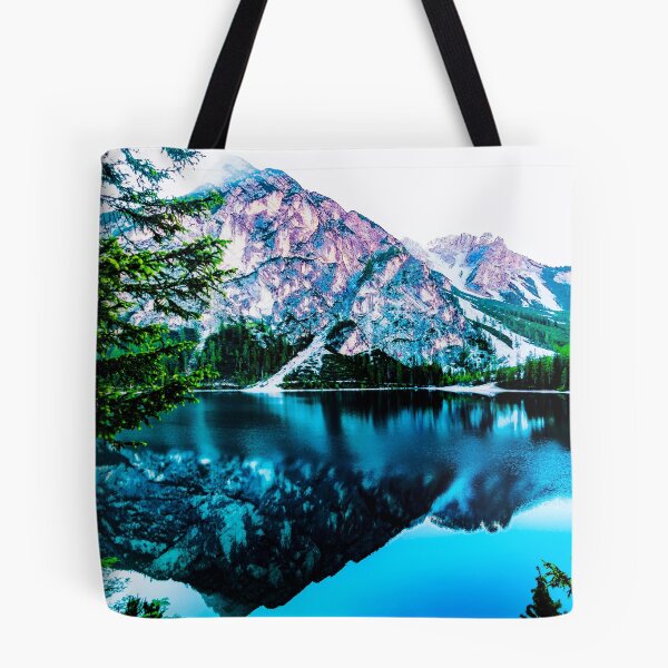 Item preview, River View With Mountain Top and Tearing through Trees designed and sold by cypher33.