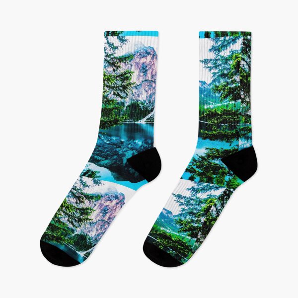 Item preview, River View With Mountain Top and Tearing through Trees designed and sold by cypher33.