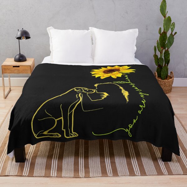 great dane throw blankets